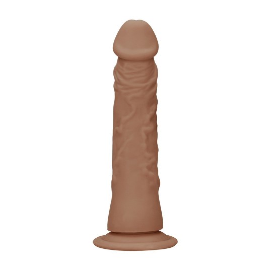 GODE SANS TESTICULES TAN 7 / 17 CM REALROCK