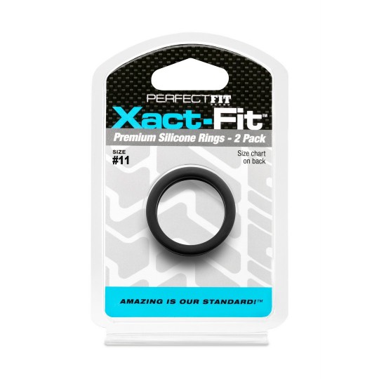 #11 XACT-FIT - COCKRING 2-PACK