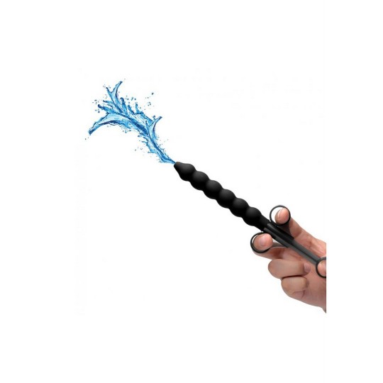 LUBRICANT LAUNCHER WITH SILICONE BEADS