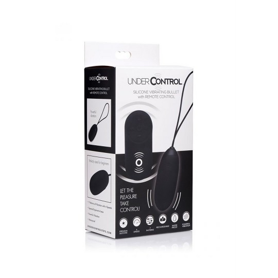 СИЛИКОНОВАЯ ВИБРИРУЮЩАЯ ПУЛЯ С ДИСТАНЦИОННЫМ УПРАВЛЕНИЕМ