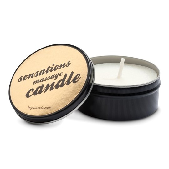 VELA DE MASAJE SENSATIONS MASSAGE CANDLE BIJOUX INDISCRETS