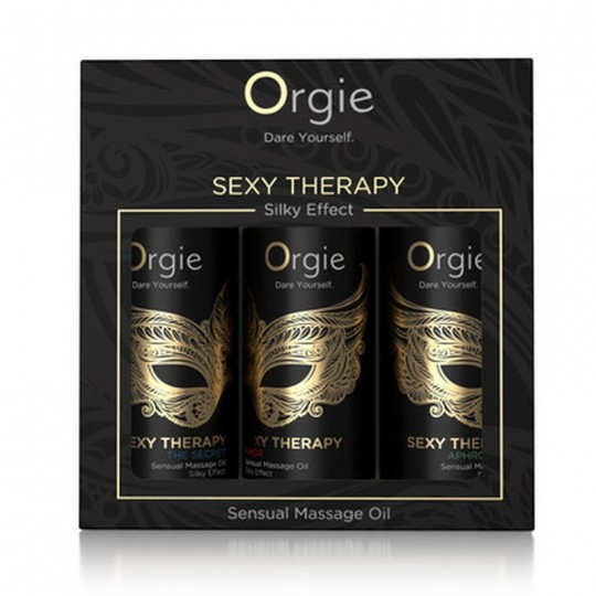 MASSAGEÖL-SET SEXY THERAPY SENSUAL MINI SIZE 3X30ML ORGIE