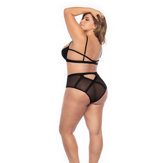 MAPALÉ TWO PIECE SET 3/4X BLACK