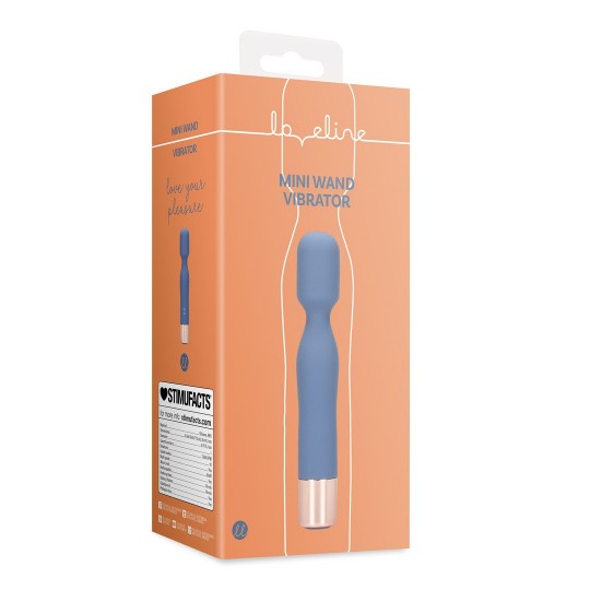 MINI VIBRADOR VARINHA BLUE HORIZON LOVELINE