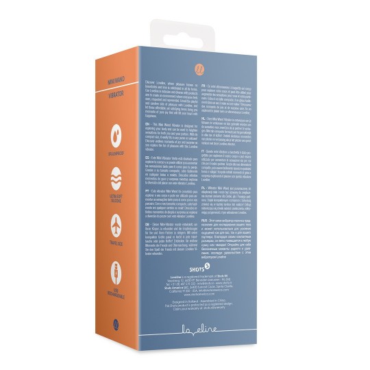 MINI VIBROMASSEUR WAND BLUE HORIZON LOVELINE