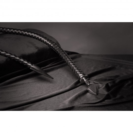 METAL ANAL PLUG DEVIL'S TAIL - BLACK