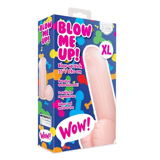 BLOW-UP DICK - 55&#039;/ 140 CM - FLESH