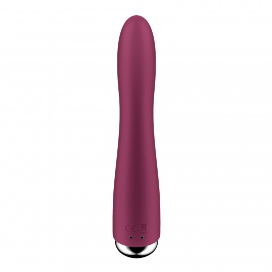 VIBRADOR SPINNING VIBE 1 VERMELHO SATISFYER