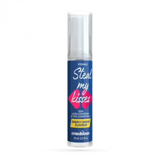 JELLY LUBRIFICANTE STEAL MY KISSES AL GUSTO BEVANDA ENERGETICA CRUSHIOUS 10ML