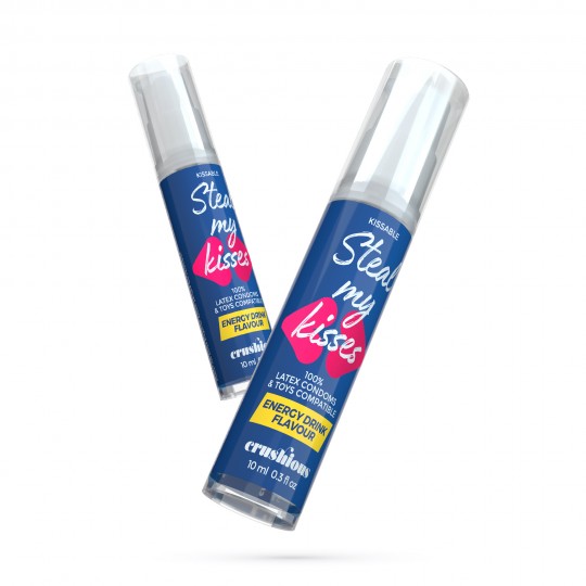 JELLY LUBRIFICANTE STEAL MY KISSES AL GUSTO BEVANDA ENERGETICA CRUSHIOUS 10ML