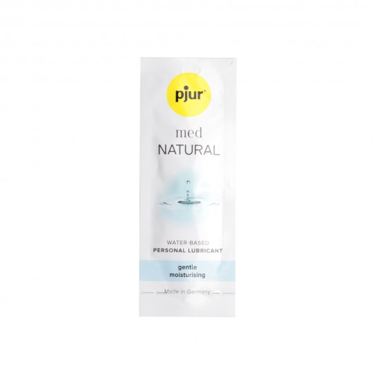 PJUR LUBRIFIANT MED NATUREL À BASE D&#039;EAU 2 ML