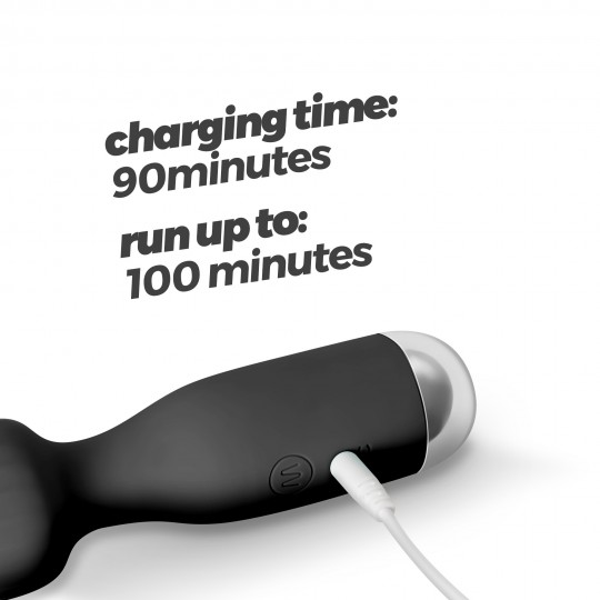 WANDERLUST MINI-VIBROMASSEUR WAND NOIR CRUSHIOUS