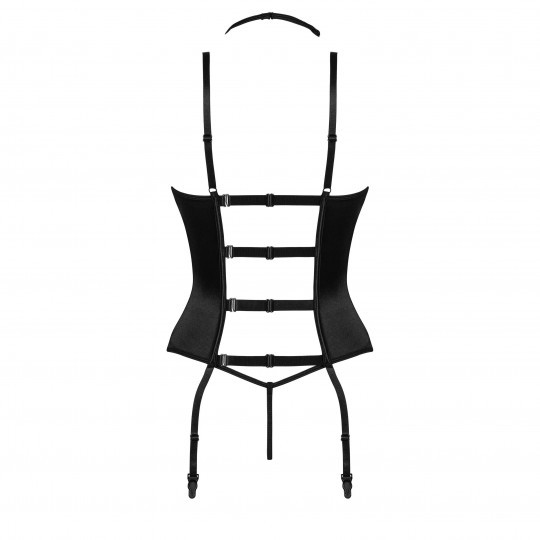 КОРСЕТ И СТРИНГИ "НОЧНАЯ МОДА" ДЖОАННА ЧЕРНЫЙ