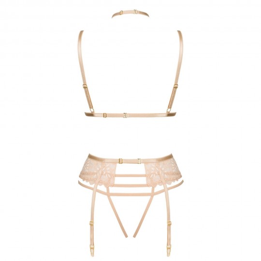 ENSEMBLE 3 PIÈCES NOEMI NUDE BEAUTY NIGHT FASHION