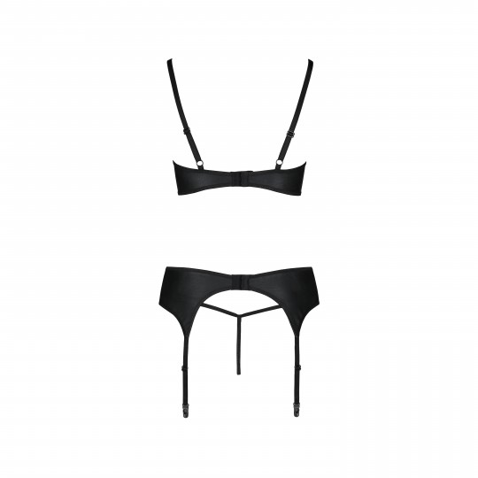 CONJUNTO DE 3 PEÇAS ASTRIDA PRETO PASSION