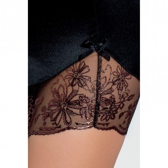 BRIDA CHEMISE BLACK  - PASSION