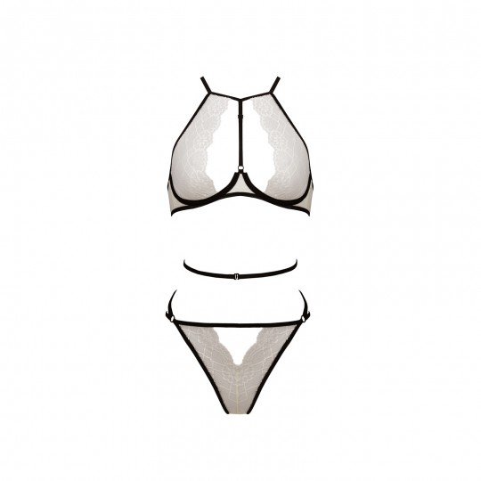 CONJUNTO DE 2 PIEZAS CHIKA BEIGE DEVIL COLLECTION PASSION