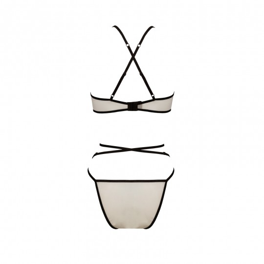 CONJUNTO DE 2 PIEZAS CHIKA BEIGE DEVIL COLLECTION PASSION
