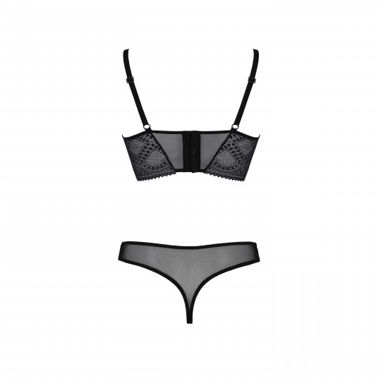 CONJUNTO DE 2 PEÇAS DROSERA PRETO ECO COLLECTION PASSION