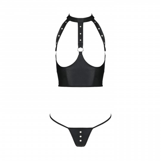 CONJUNTO DE 2 PEÇAS GENEVIA PRETO PASSION