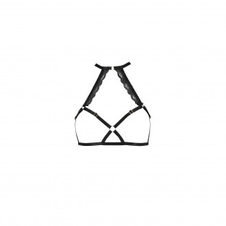 PASSION DEVIL COLLECTION LORRY OPEN BRA BLACK