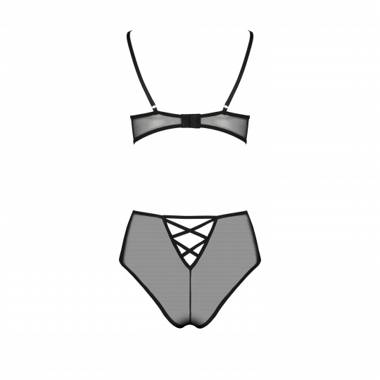 ENSEMBLE 2 PIÈCES LOVELIA BIKINI NOIR PASSION