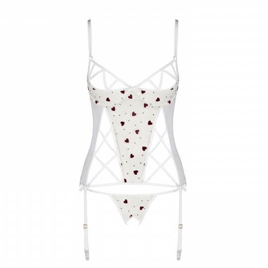 CORPETE E TANGA LOVELIA BRANCO PASSION