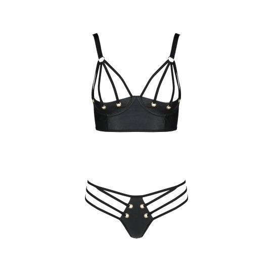 PASSION MALWIA BIKINI 2 PIECE SET BLACK