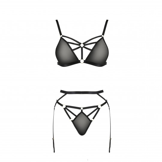 MEGGY SET BLACK  - PASSION