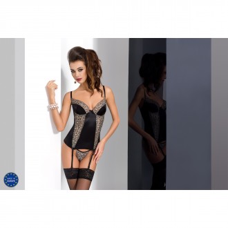 MONTANA CORSET BLACK  - PASSION