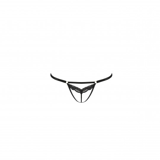 SOLON THONG BLACK  - PASSION