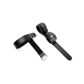 ФЕТИШ-ОШЕЙНИК ARGUS С МАНЖЕТАМИ WIRST