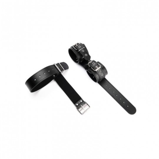 ФЕТИШ-ОШЕЙНИК ARGUS С МАНЖЕТАМИ WIRST