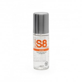 LUBRICANTE ANAL A BASE DE AGUA S8 STIMUL8 125ML