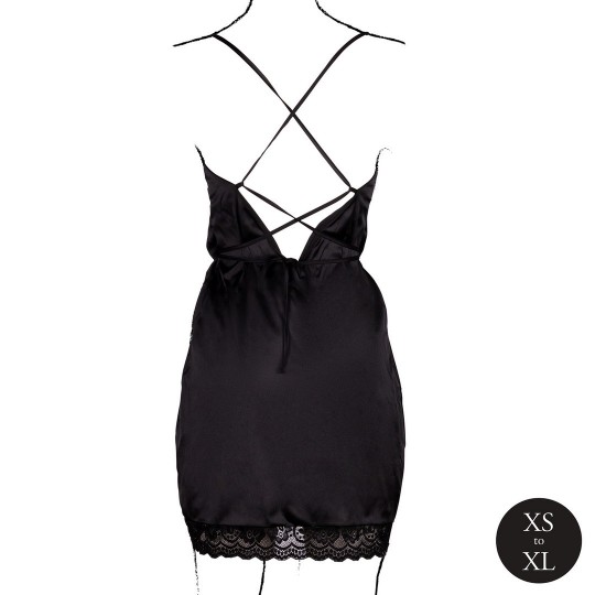 ROBE OPEN BACK NOIR LE DÉSIR