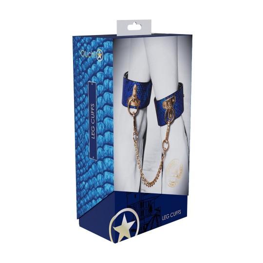 FLORENCE COLLECTION - LEG CUFFS - BLUE
