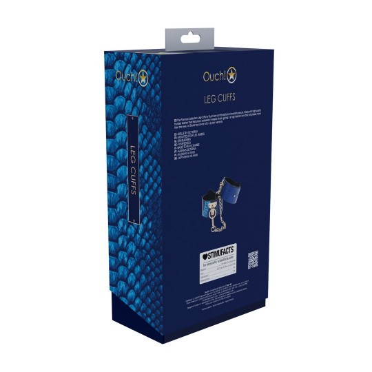 FLORENCE COLLECTION - LEG CUFFS - BLUE