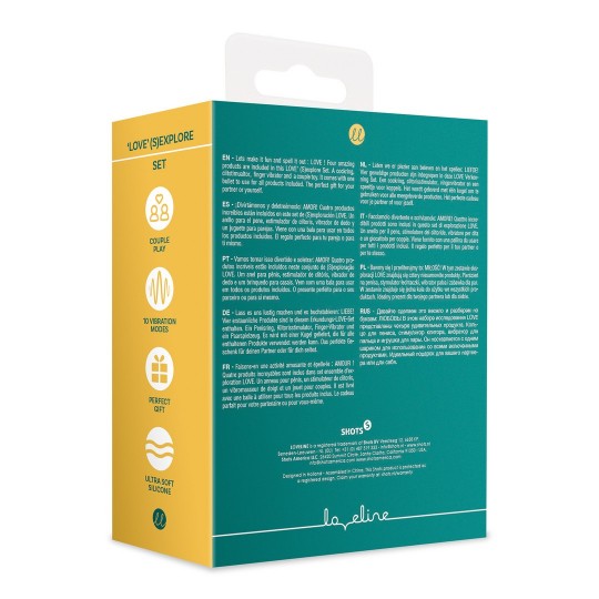 SET DE BALLE AVEC 4 ACCESSOIRES LOVE' (S)EXPLORE VERT LOVELINE