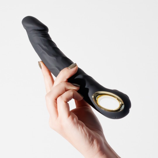 VIBRADOR FLEXIBLE MAGNUS BEND NEGRO CRUSHIOUS