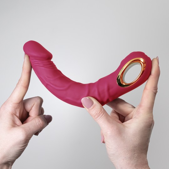 VIBRADOR FLEXIBLE MAGNUS BEND ROSA CRUSHIOUS