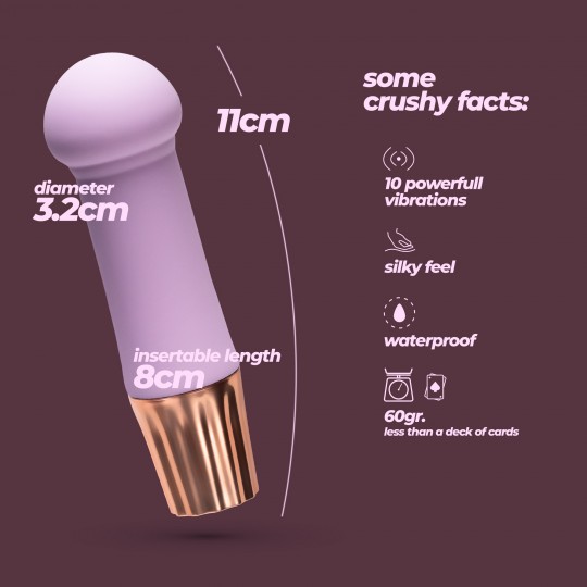 MINI VIBRATEUR MELLOW PUFF LAVANDE CRUSHIOUS