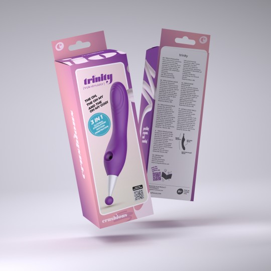 CRUSHIOUS TRINITY RECHARGEABLE STIMULATOR