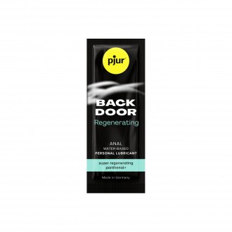 SOBRE DE LUBRICANTE A BASE DE AGUA PJUR BACK DOOR REGENERATING 2ML