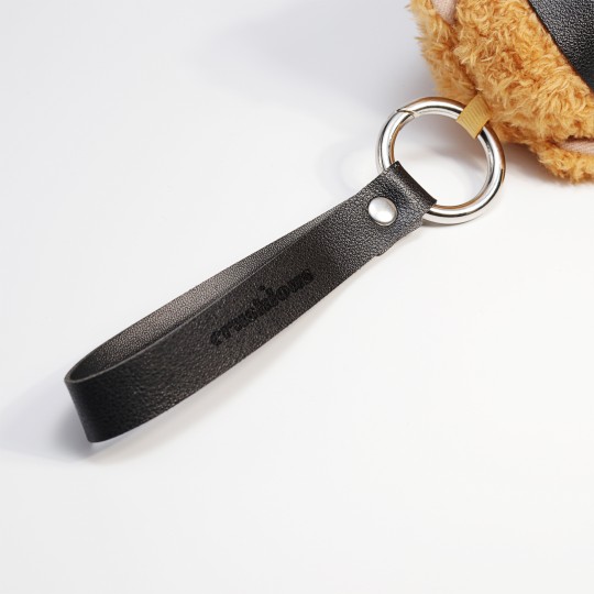 ANNEAU PORTE-CLEFS EN FORME D'OURS CRUSHITO AVEC CLOCHE CRUSHIOUS