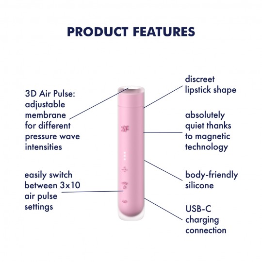 STIMULATEUR FIRST KISS SATISFYER