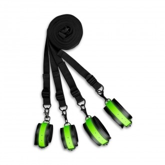 ATTACHEMENT SET FOR BED BINDINGS - GLOW IN THE DARK