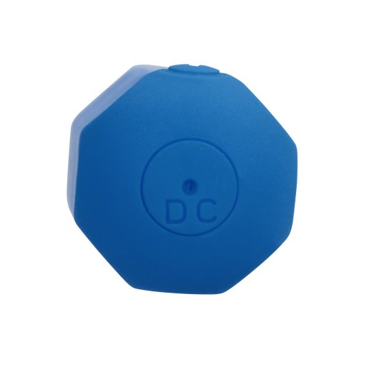 HEXAGON SHAPED BULLET VIBRATOR - JETSET BLUE