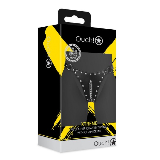 CINTURÓN DE CASTIDAD TANGA XTREME OUCH!