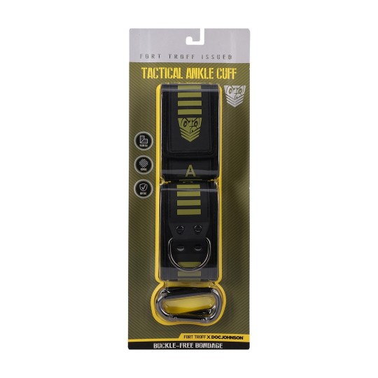 TACTICAL ANKLE CUFFS - BLACK/GREEN