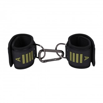 TACTICAL ANKLE CUFFS - BLACK/GREEN